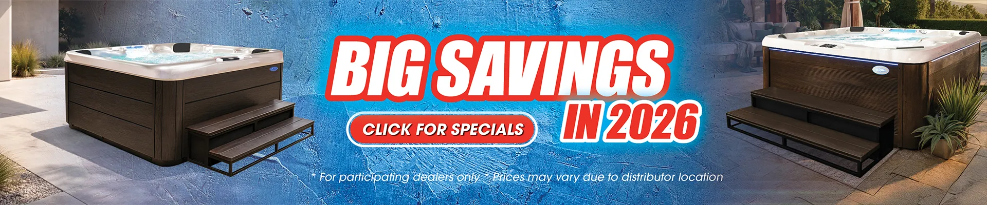 Calspas hot tub being used in a family setting - Grand Prairie